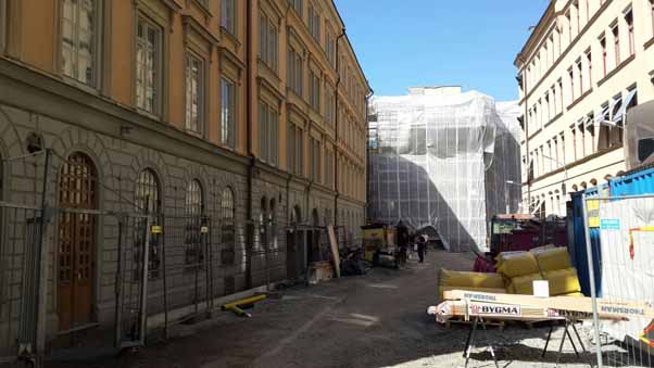 סיור מקצועי בפרויקט בניית מרכז חדש לקהילה היהודית בשטוקהולם, פתיחה משוערת ינואר 2016
