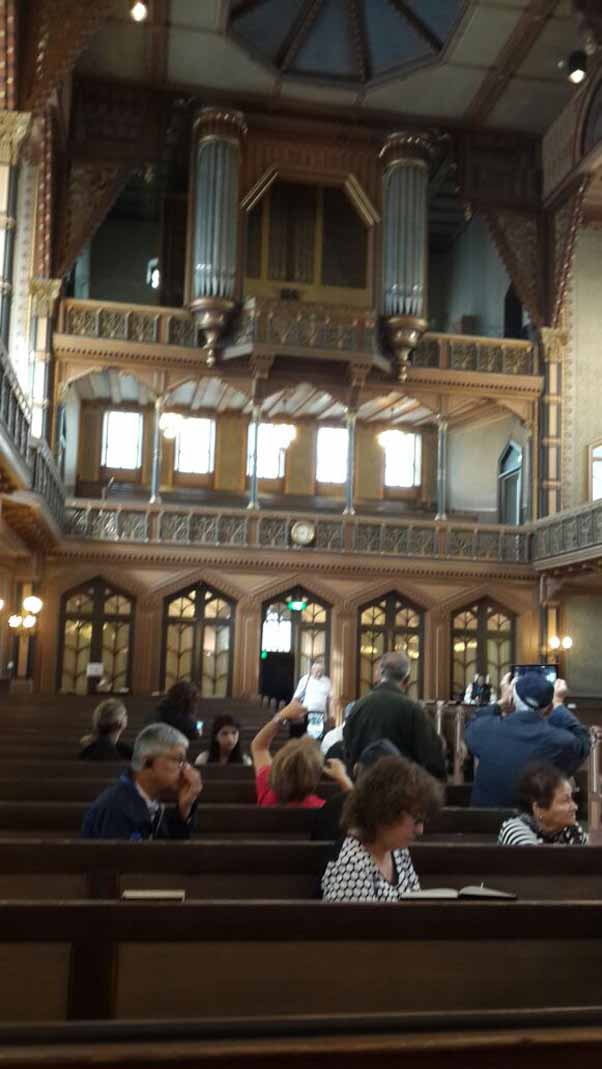 שטוקהולם – סיור מקצועי בבית הכנסת הגדול 
